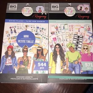 Two Happy Planner Sticker Books - NEW